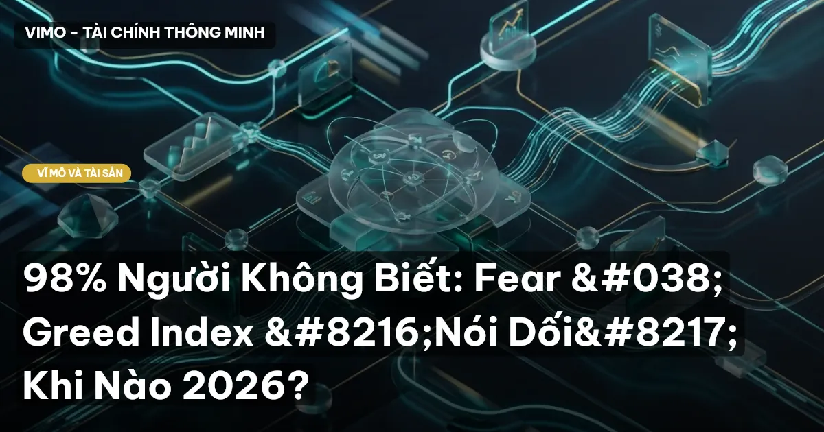 98% Người Không Biết: Fear & Greed Index ‘Nói Dối’ Khi Nào 2026?