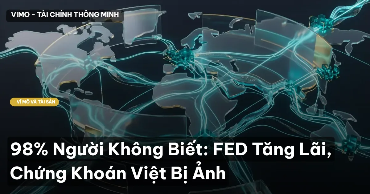 98% Người Không Biết: FED Tăng Lãi, Chứng Khoán Việt Bị Ảnh