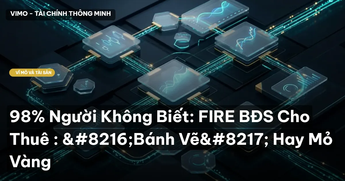 98% Người Không Biết: FIRE BĐS Cho Thuê : ‘Bánh Vẽ’ Hay Mỏ Vàng