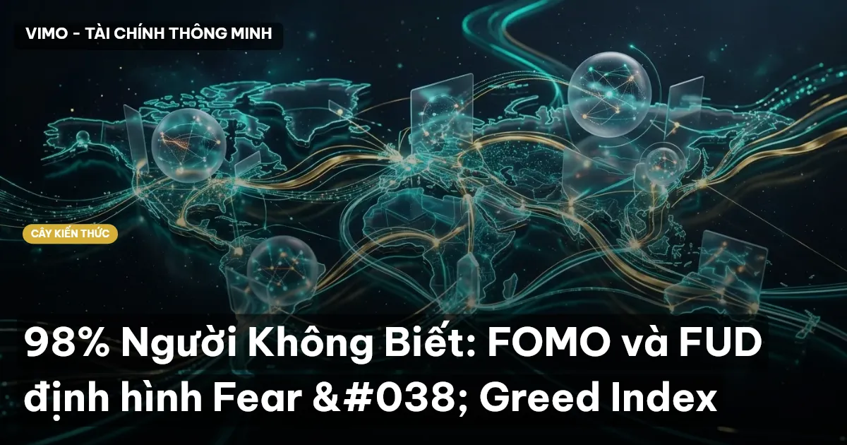 98% Người Không Biết: FOMO và FUD định hình Fear & Greed Index