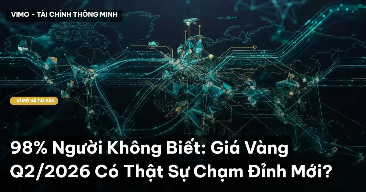 98% Người Không Biết: Giá Vàng Q2/2026 Có Thật Sự Chạm Đỉnh Mới?