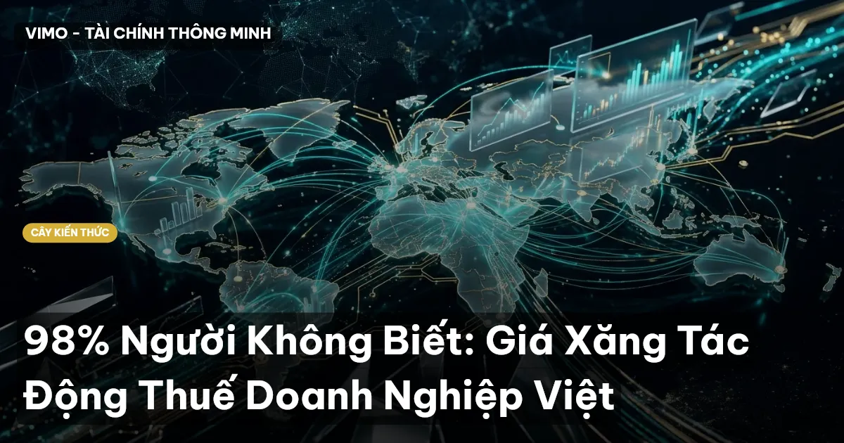 98% Người Không Biết: Giá Xăng Tác Động Thuế Doanh Nghiệp Việt