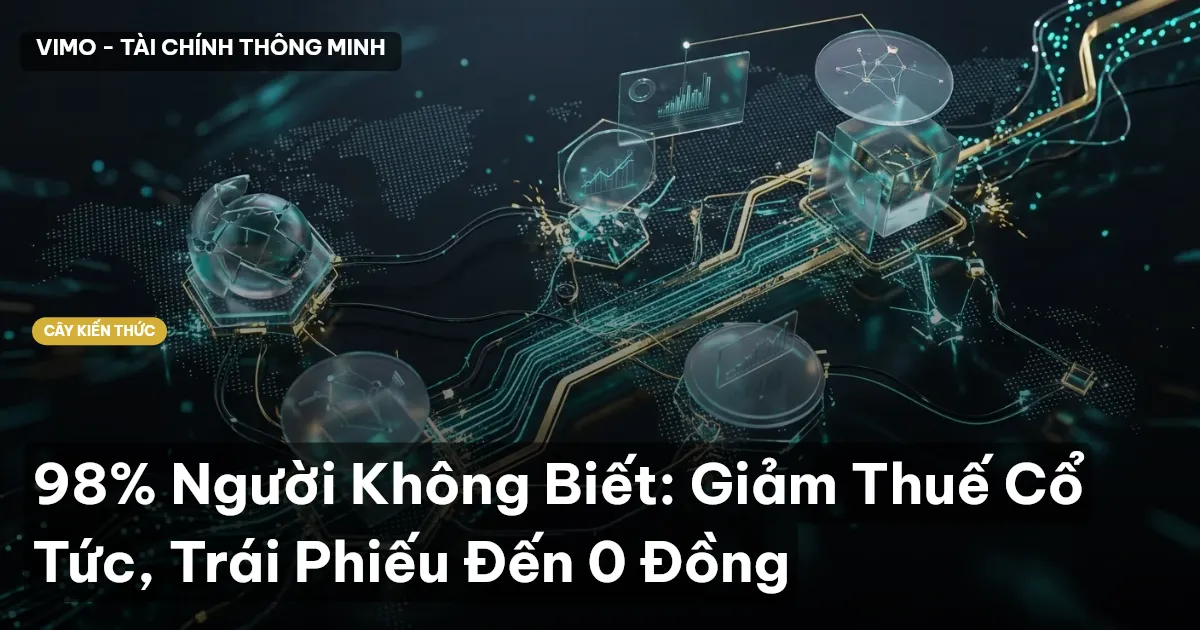 98% Người Không Biết: Giảm Thuế Cổ Tức, Trái Phiếu Đến 0 Đồng