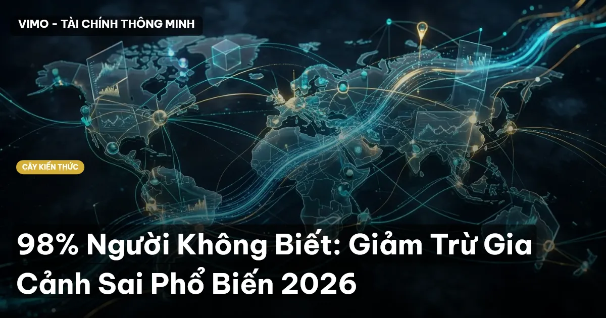 98% Người Không Biết: Giảm Trừ Gia Cảnh Sai Phổ Biến 2026
