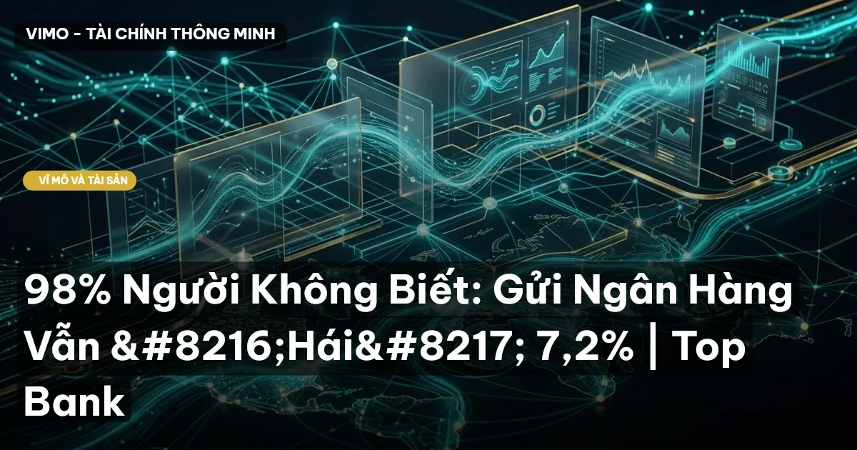 98% Người Không Biết: Gửi Ngân Hàng Vẫn ‘Hái’ 7,2% | Top Bank