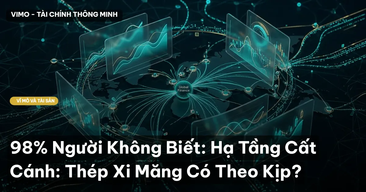 98% Người Không Biết: Hạ Tầng Cất Cánh: Thép Xi Măng Có Theo Kịp?