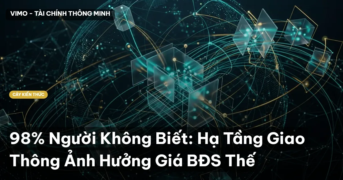98% Người Không Biết: Hạ Tầng Giao Thông Ảnh Hưởng Giá BĐS Thế