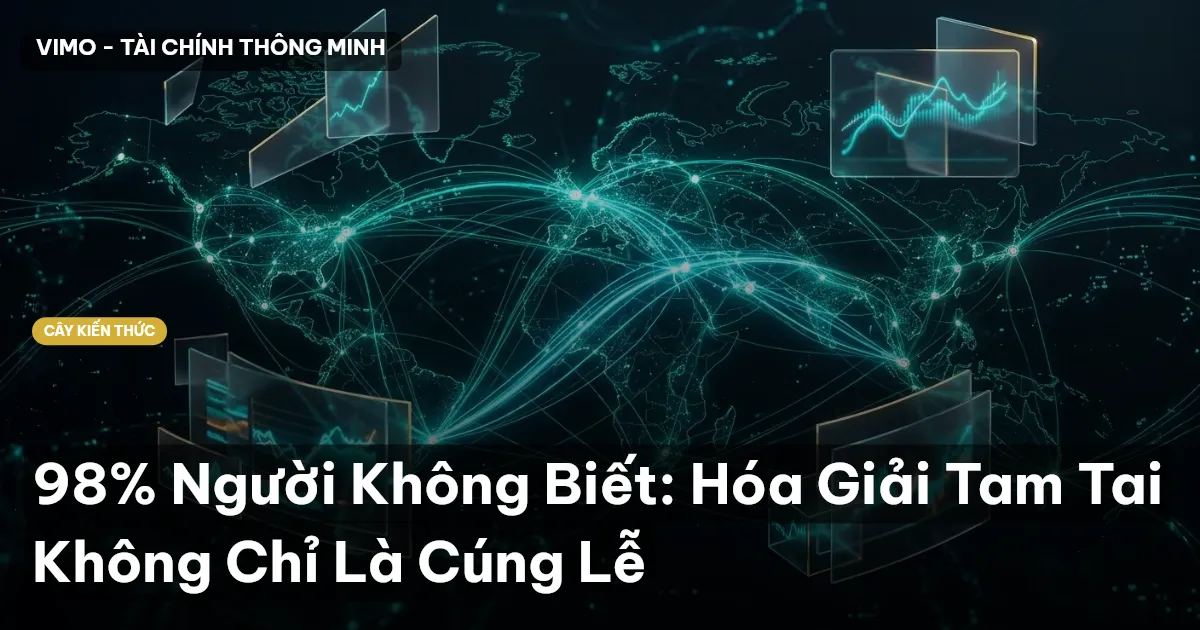 98% Người Không Biết: Hóa Giải Tam Tai Không Chỉ Là Cúng Lễ