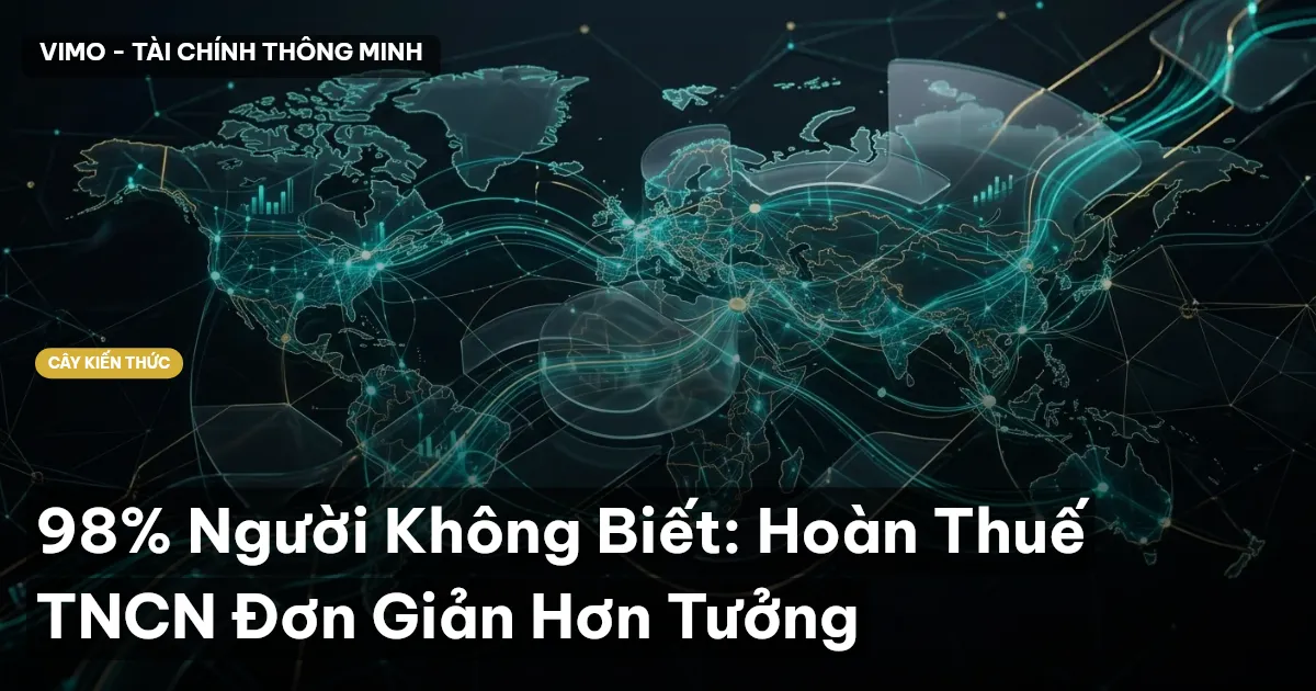 98% Người Không Biết: Hoàn Thuế TNCN Đơn Giản Hơn Tưởng