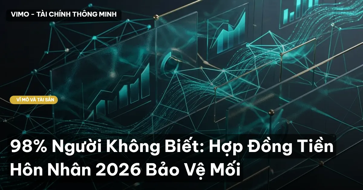 98% Người Không Biết: Hợp Đồng Tiền Hôn Nhân 2026 Bảo Vệ Mối