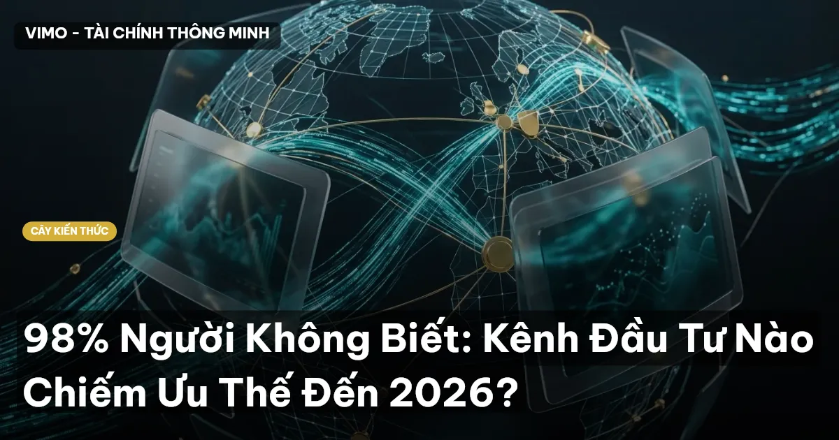 98% Người Không Biết: Kênh Đầu Tư Nào Chiếm Ưu Thế Đến 2026?