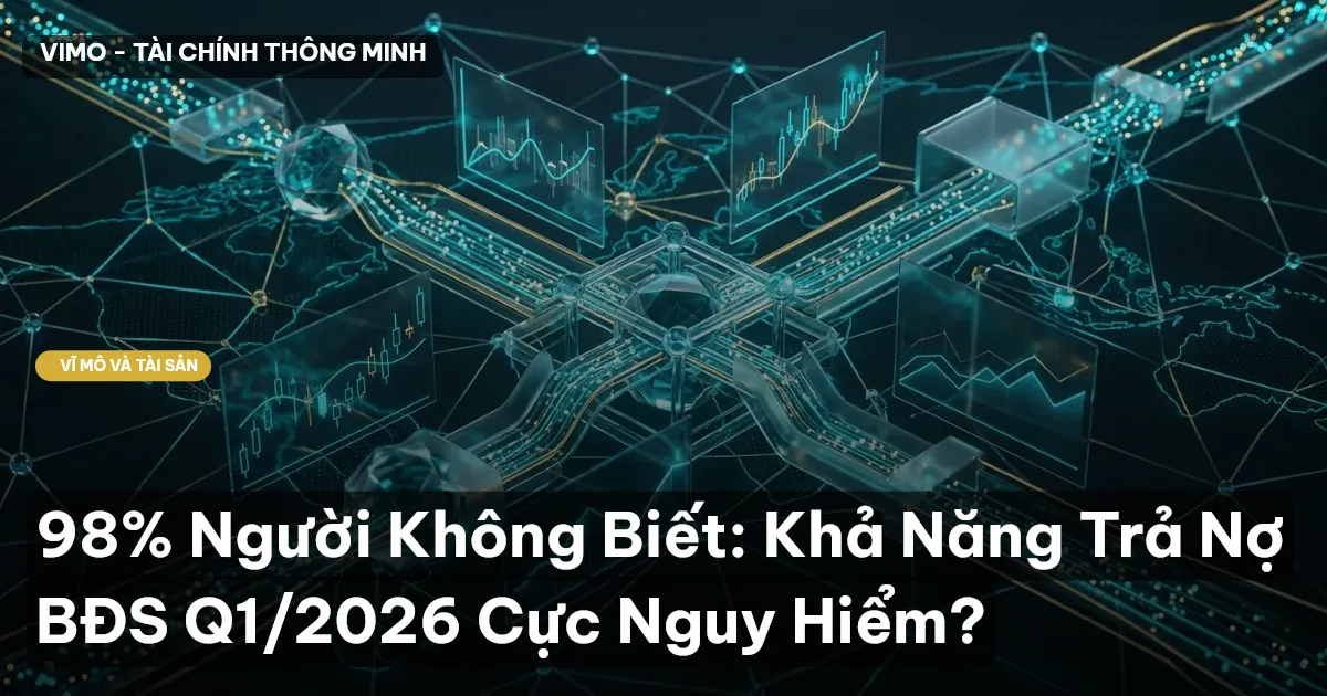 98% Người Không Biết: Khả Năng Trả Nợ BĐS Q1/2026 Cực Nguy Hiểm?