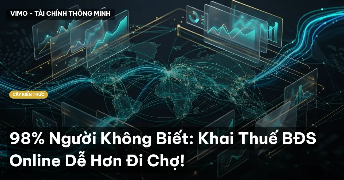 98% Người Không Biết: Khai Thuế BĐS Online Dễ Hơn Đi Chợ!