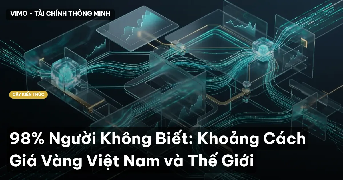 98% Người Không Biết: Khoảng Cách Giá Vàng Việt Nam và Thế Giới