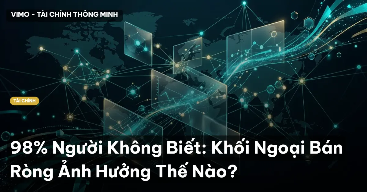 98% Người Không Biết: Khối Ngoại Bán Ròng Ảnh Hưởng Thế Nào?
