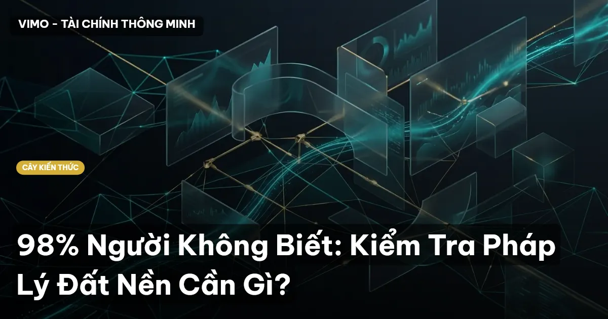 98% Người Không Biết: Kiểm Tra Pháp Lý Đất Nền Cần Gì?