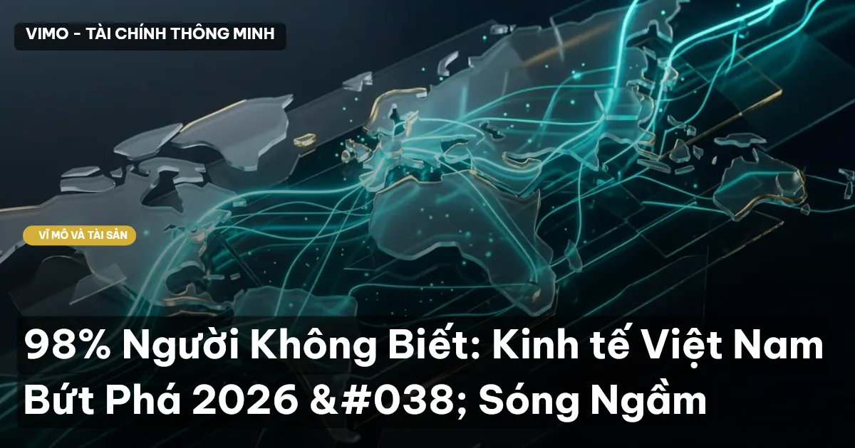98% Người Không Biết: Kinh tế Việt Nam Bứt Phá 2026 & Sóng Ngầm