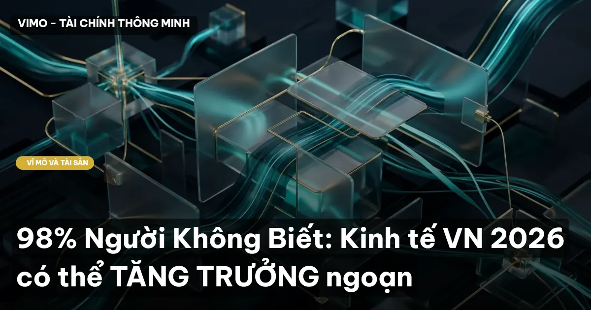 98% Người Không Biết: Kinh tế VN 2026 có thể TĂNG TRƯỞNG ngoạn
