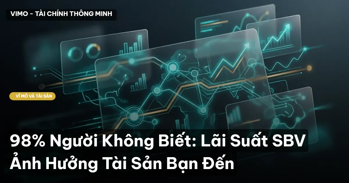 98% Người Không Biết: Lãi Suất SBV Ảnh Hưởng Tài Sản Bạn Đến