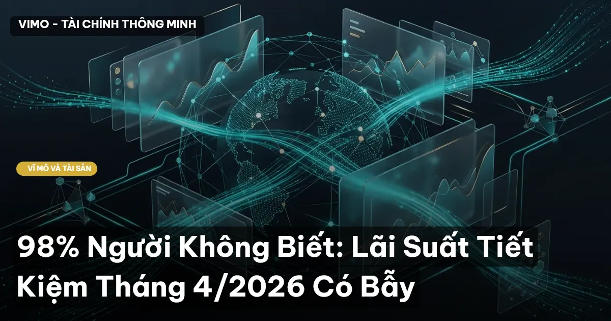 98% Người Không Biết: Lãi Suất Tiết Kiệm Tháng 4/2026 Có Bẫy