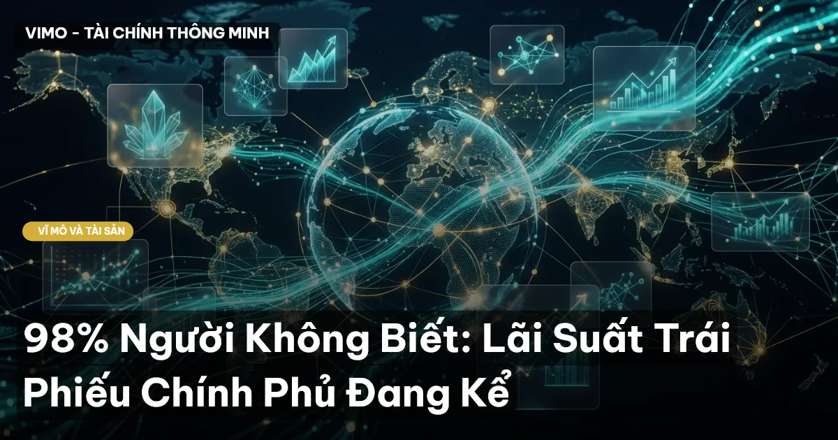 98% Người Không Biết: Lãi Suất Trái Phiếu Chính Phủ Đang Kể