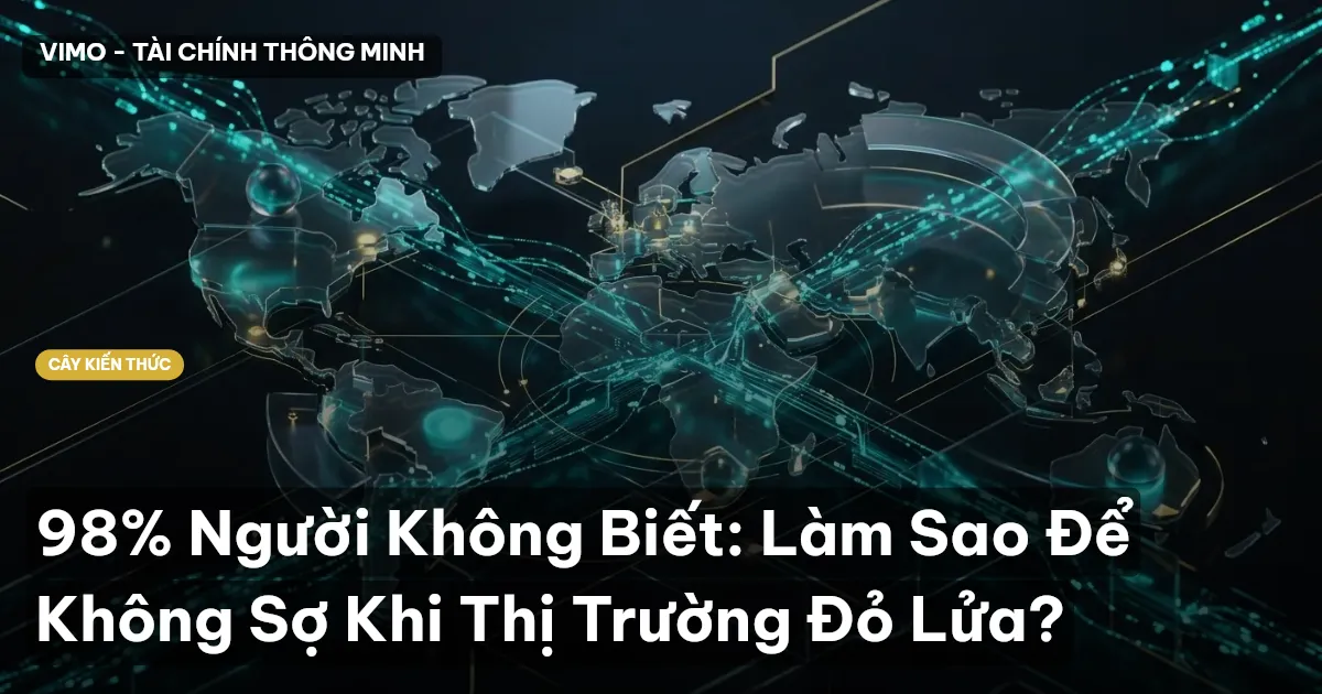 98% Người Không Biết: Làm Sao Để Không Sợ Khi Thị Trường Đỏ Lửa?
