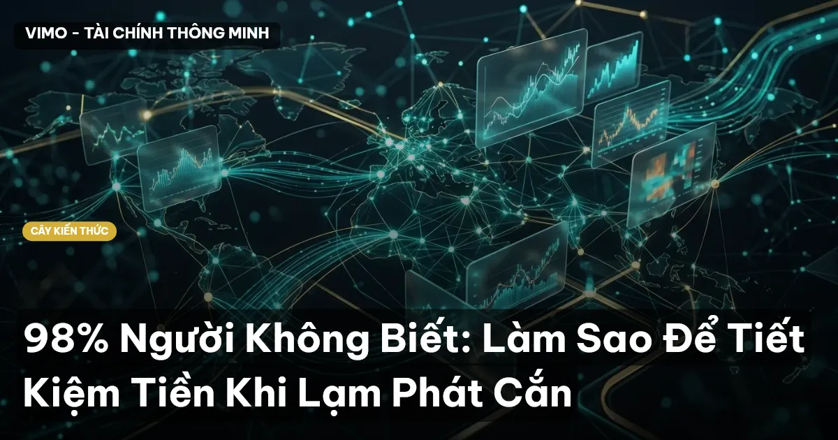 98% Người Không Biết: Làm Sao Để Tiết Kiệm Tiền Khi Lạm Phát Cắn