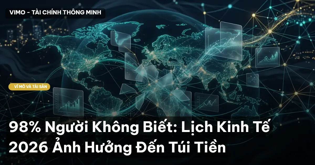 98% Người Không Biết: Lịch Kinh Tế 2026 Ảnh Hưởng Đến Túi Tiền