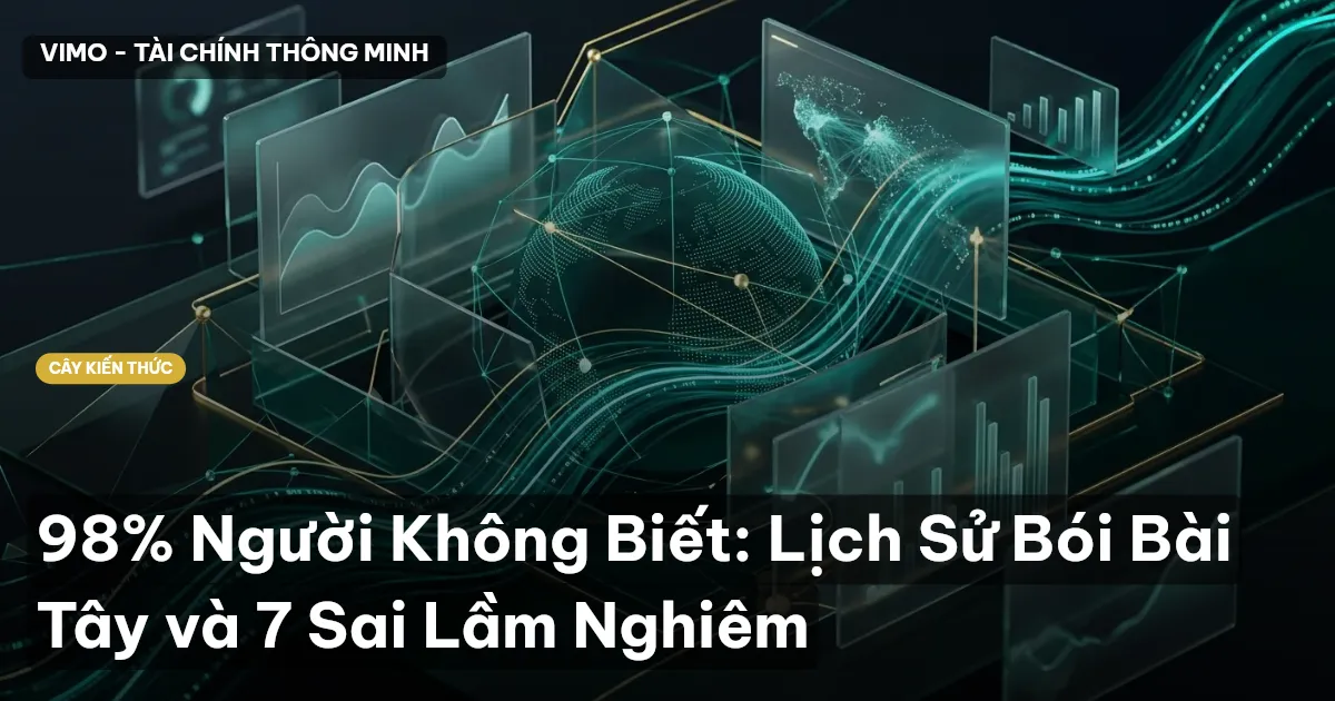 98% Người Không Biết: Lịch Sử Bói Bài Tây và 7 Sai Lầm Nghiêm