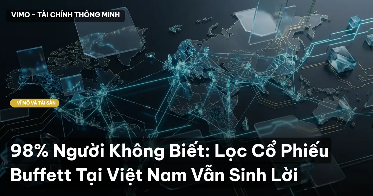98% Người Không Biết: Lọc Cổ Phiếu Buffett Tại Việt Nam Vẫn Sinh Lời