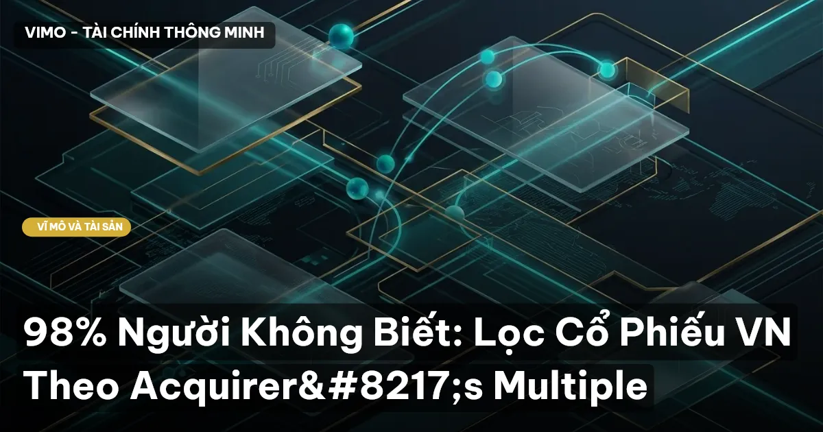 98% Người Không Biết: Lọc Cổ Phiếu VN Theo Acquirer’s Multiple