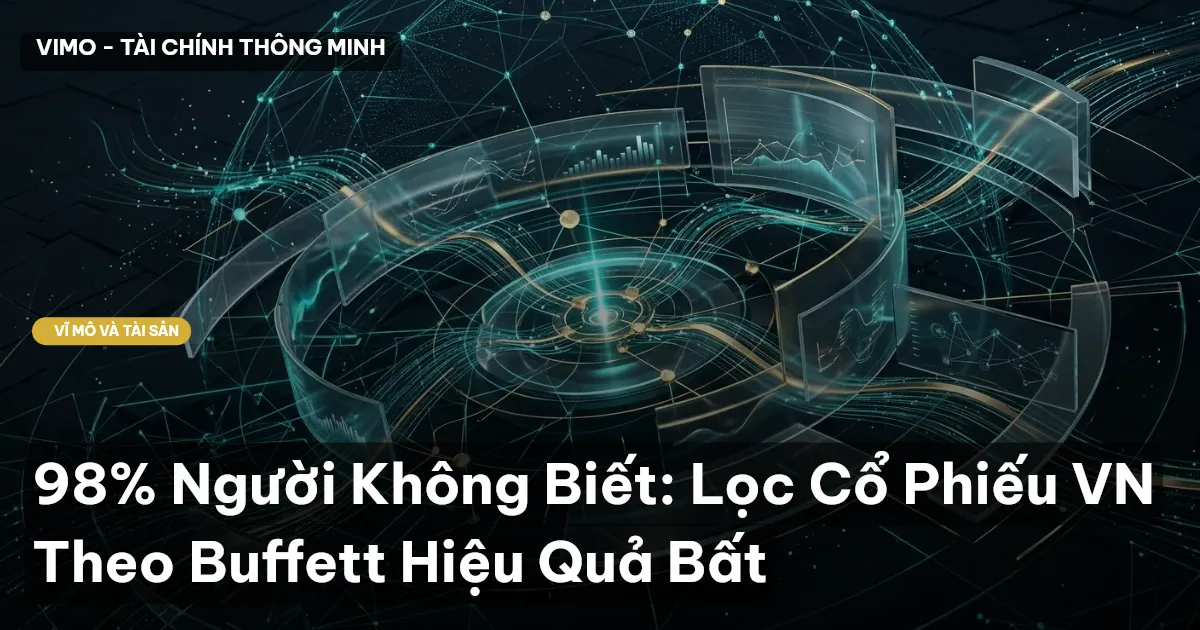98% Người Không Biết: Lọc Cổ Phiếu VN Theo Buffett Hiệu Quả Bất