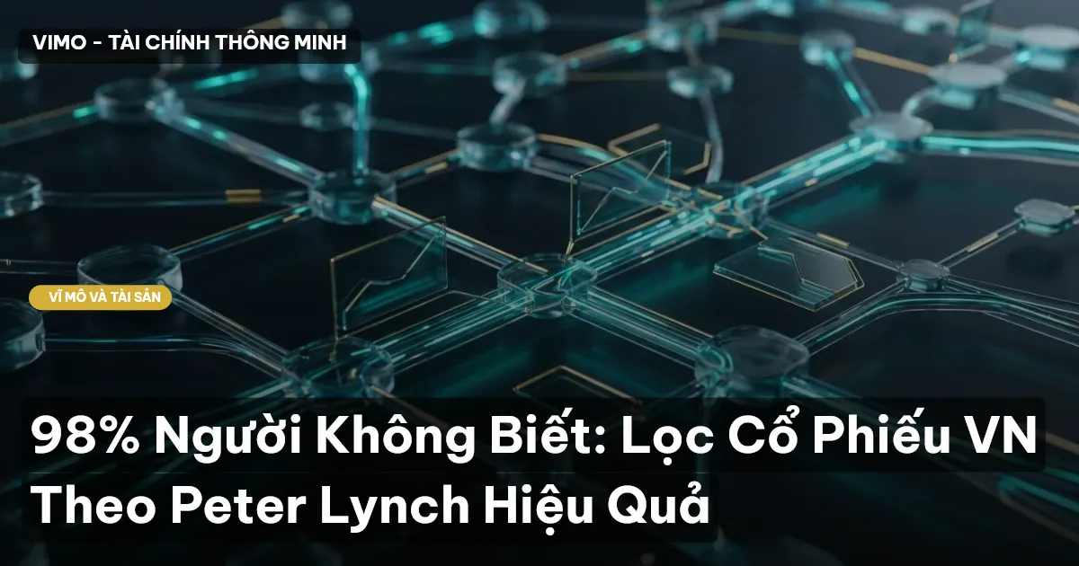 98% Người Không Biết: Lọc Cổ Phiếu VN Theo Peter Lynch Hiệu Quả