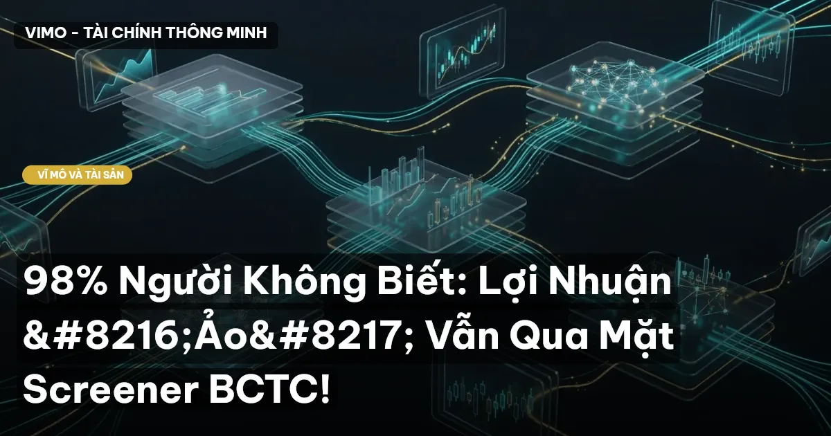 98% Người Không Biết: Lợi Nhuận ‘Ảo’ Vẫn Qua Mặt Screener BCTC!