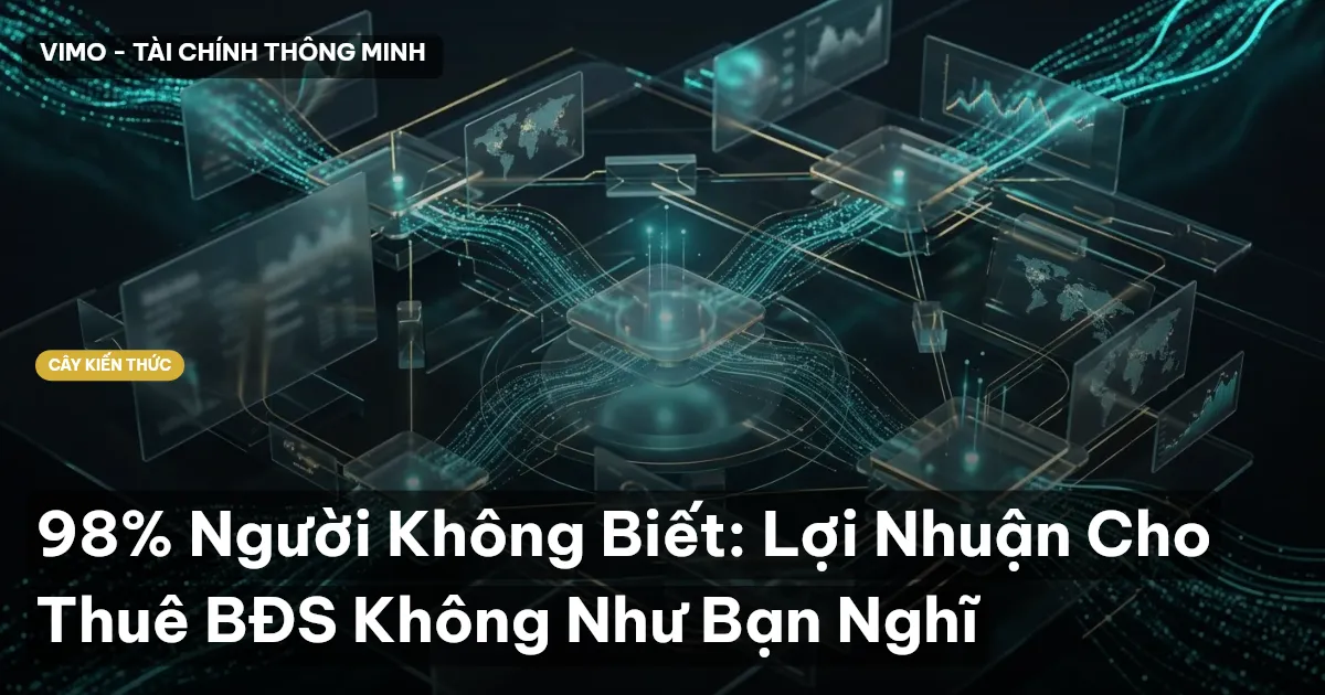 98% Người Không Biết: Lợi Nhuận Cho Thuê BĐS Không Như Bạn Nghĩ