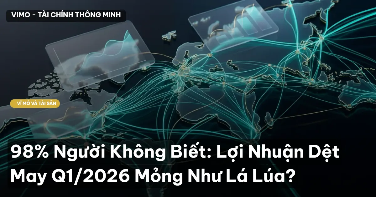 98% Người Không Biết: Lợi Nhuận Dệt May Q1/2026 Mỏng Như Lá Lúa?