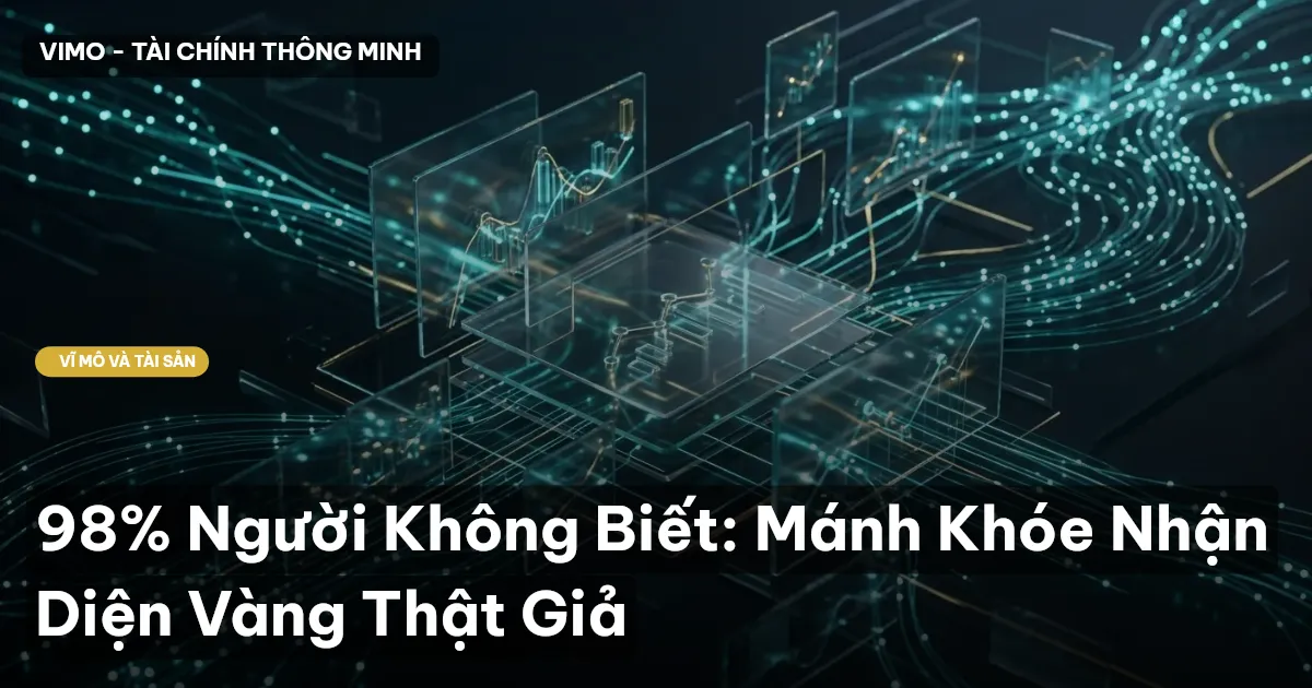 98% Người Không Biết: Mánh Khóe Nhận Diện Vàng Thật Giả