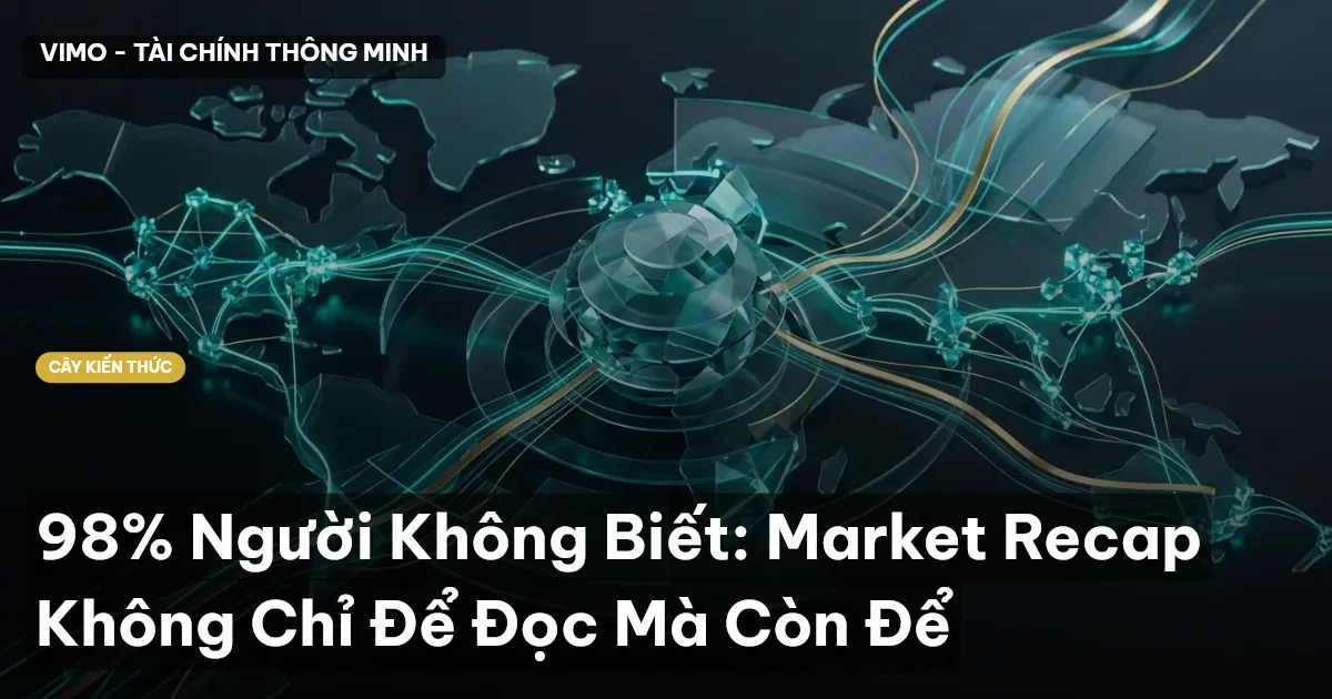 98% Người Không Biết: Market Recap Không Chỉ Để Đọc Mà Còn Để