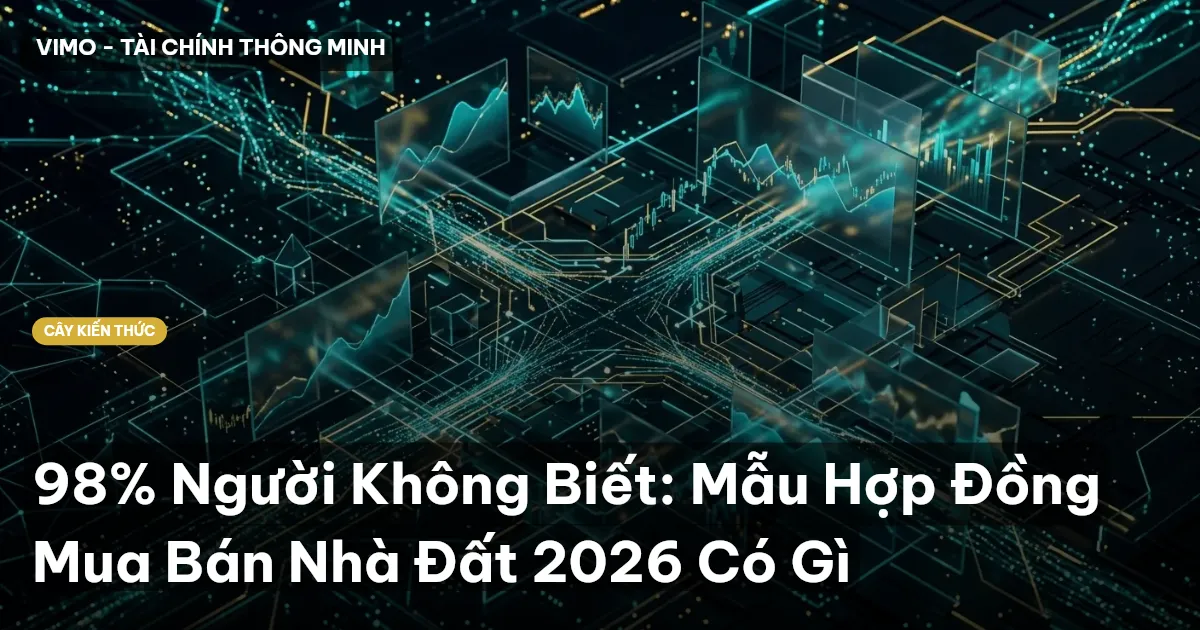 98% Người Không Biết: Mẫu Hợp Đồng Mua Bán Nhà Đất 2026 Có Gì