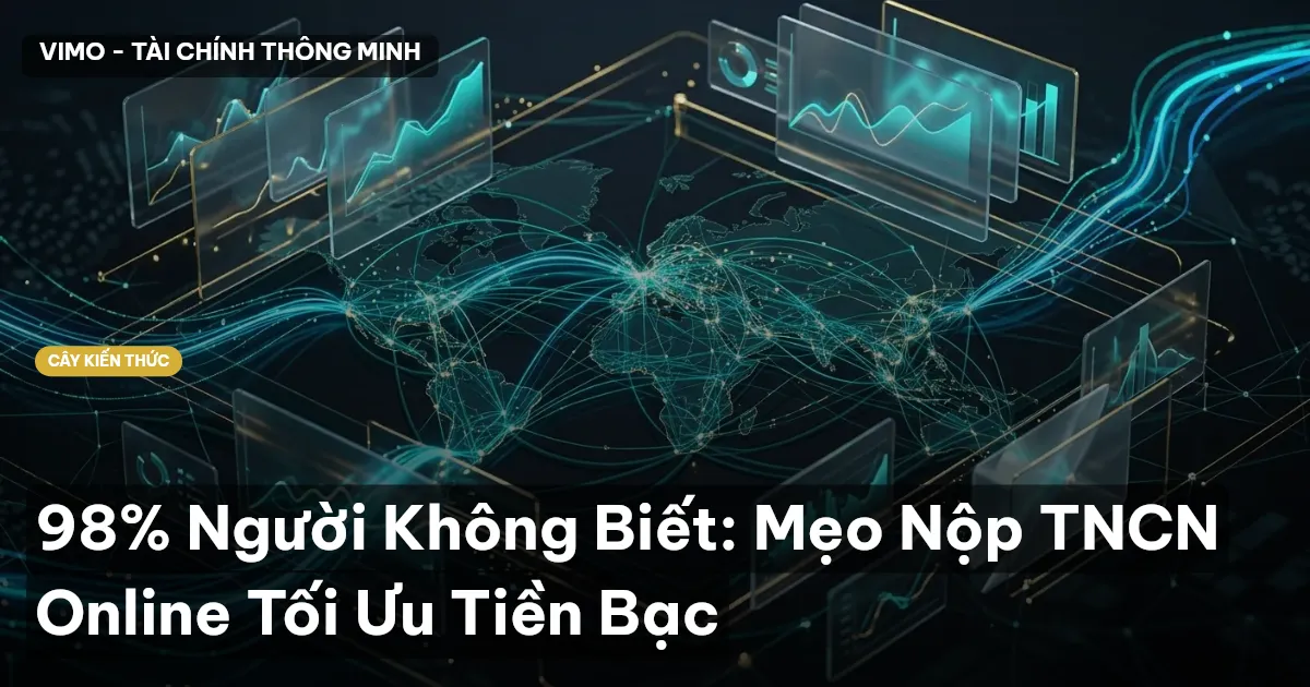 98% Người Không Biết: Mẹo Nộp TNCN Online Tối Ưu Tiền Bạc