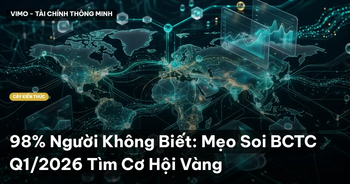 98% Người Không Biết: Mẹo Soi BCTC Q1/2026 Tìm Cơ Hội Vàng