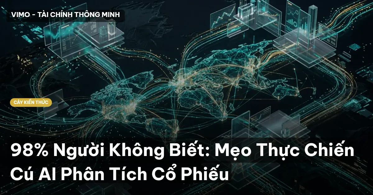 98% Người Không Biết: Mẹo Thực Chiến Cú AI Phân Tích Cổ Phiếu
