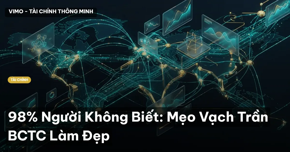 98% Người Không Biết: Mẹo Vạch Trần BCTC Làm Đẹp