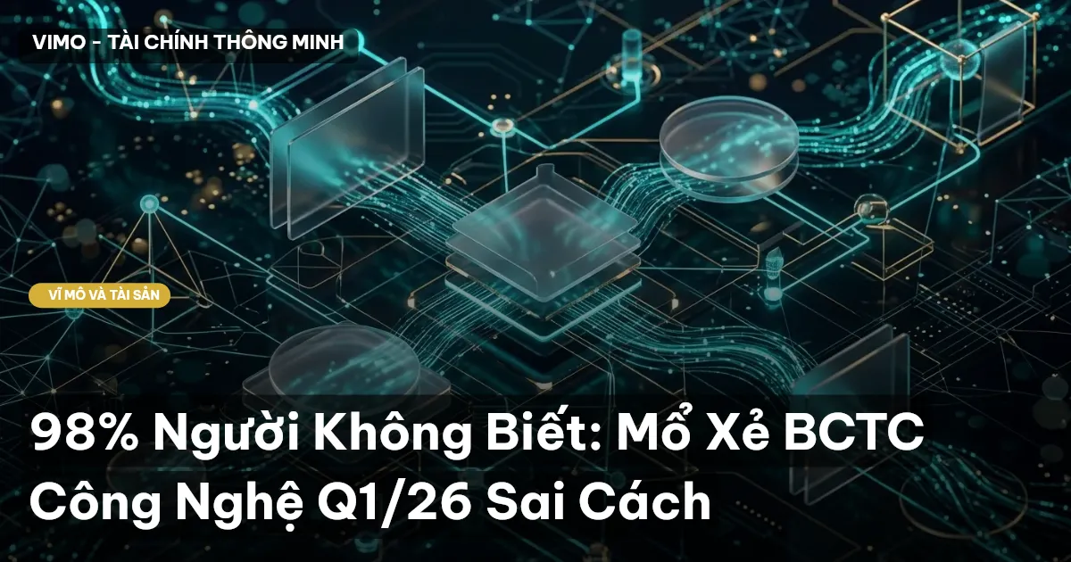 98% Người Không Biết: Mổ Xẻ BCTC Công Nghệ Q1/26 Sai Cách