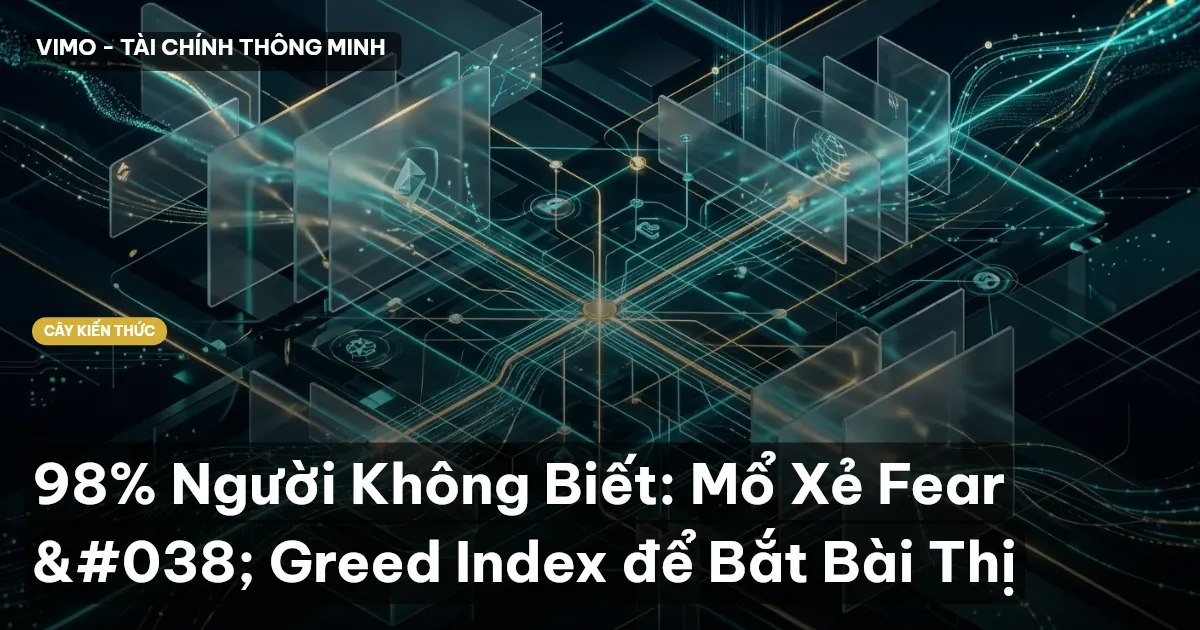 98% Người Không Biết: Mổ Xẻ Fear & Greed Index để Bắt Bài Thị