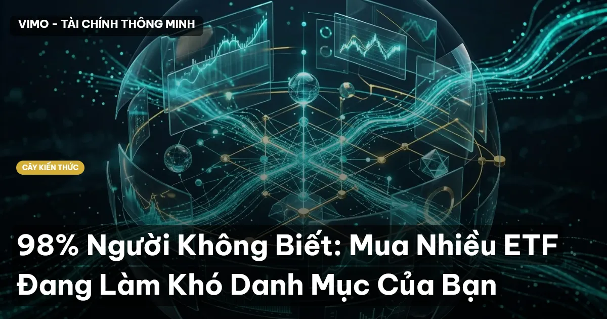98% Người Không Biết: Mua Nhiều ETF Đang Làm Khó Danh Mục Của Bạn