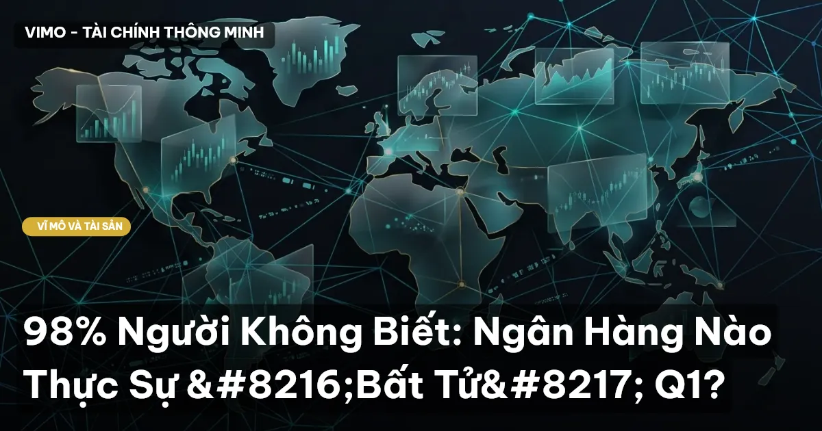 98% Người Không Biết: Ngân Hàng Nào Thực Sự 'Bất Tử' Q1?