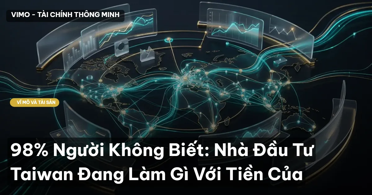 98% Người Không Biết: Nhà Đầu Tư Taiwan Đang Làm Gì Với Tiền Của