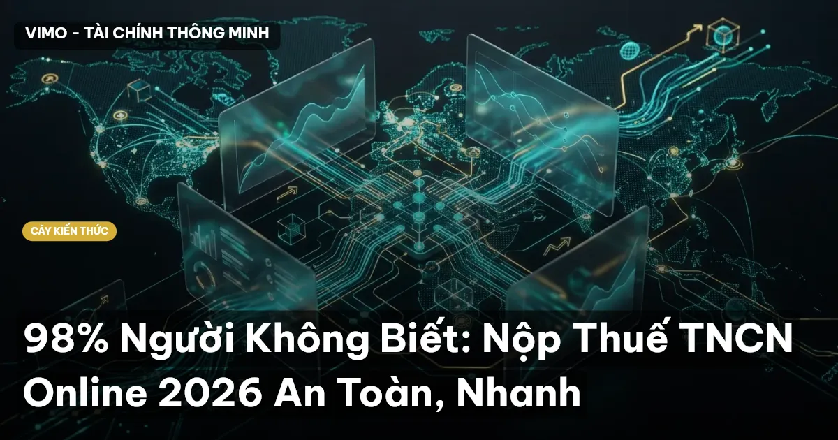 98% Người Không Biết: Nộp Thuế TNCN Online 2026 An Toàn, Nhanh