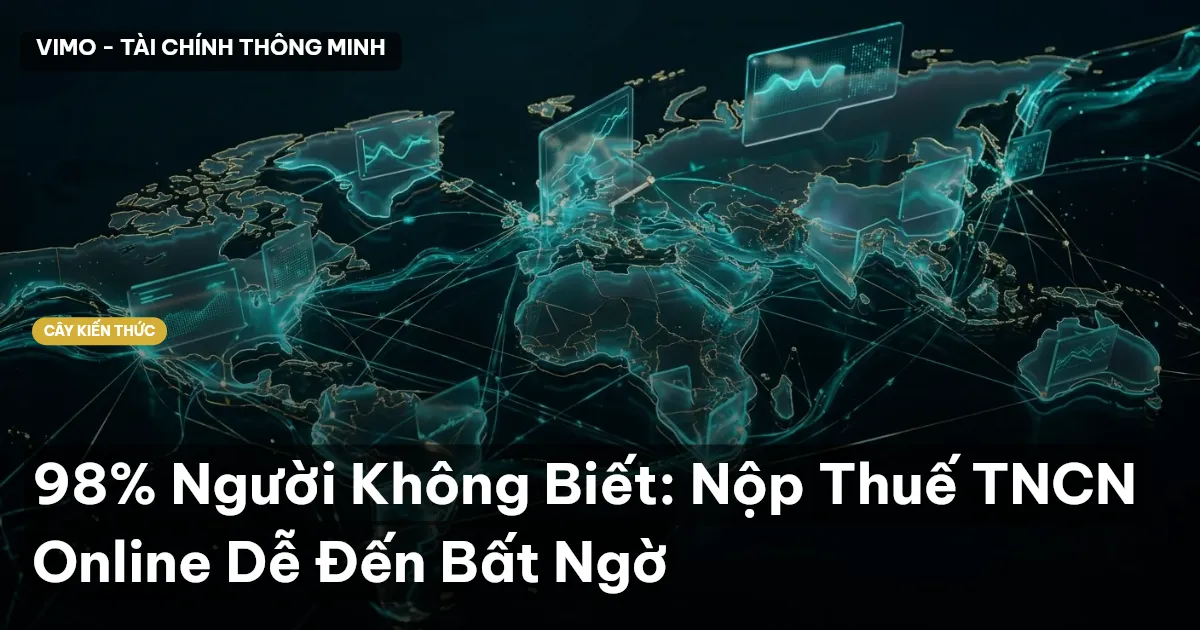 98% Người Không Biết: Nộp Thuế TNCN Online Dễ Đến Bất Ngờ
